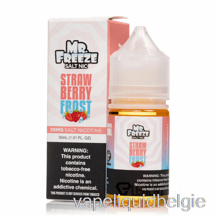 Vape België Aardbei Vorst - Mr Vrieszouten - 30ml 35mg